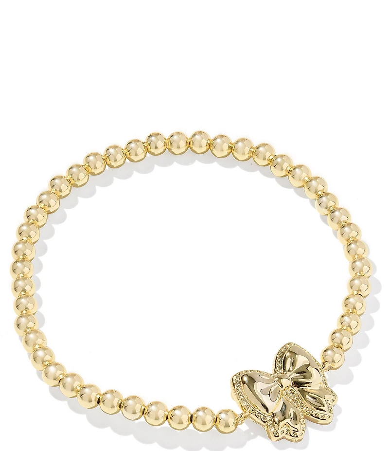 Kendra Scott Haley Bow Pearl Stretch Bracelet