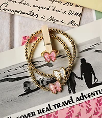 Kendra Scott Haley Bow Pearl Stretch Bracelet
