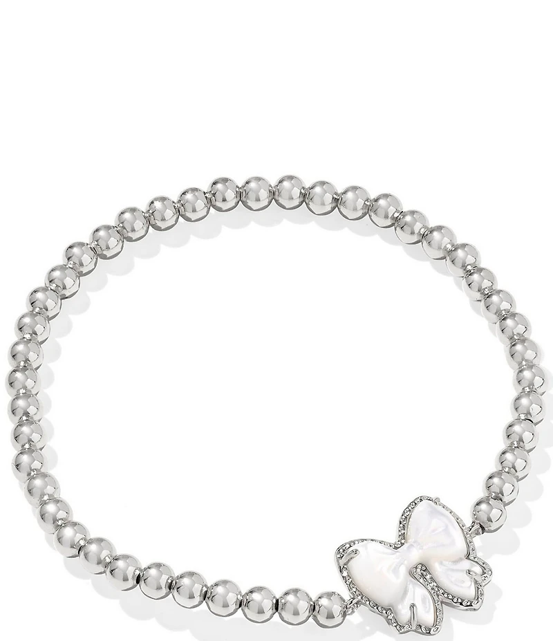 Kendra Scott Haley Bow Pearl Stretch Bracelet