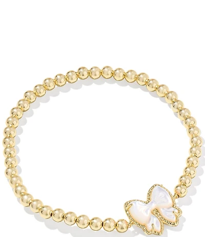 Kendra Scott Haley Bow Pearl Stretch Bracelet