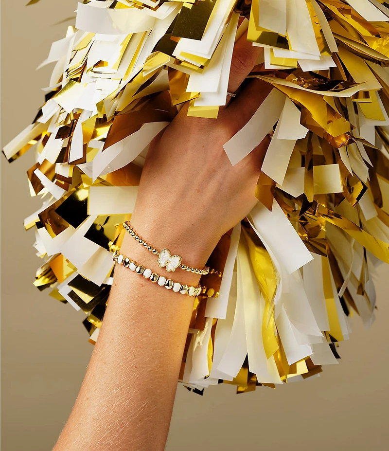 Kendra Scott Haley Bow Pearl Stretch Bracelet