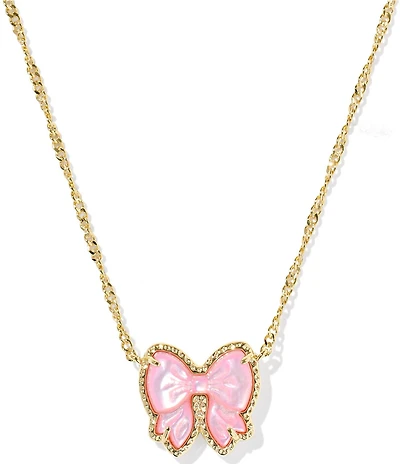 Kendra Scott Haley Bow Short Pendant Necklace