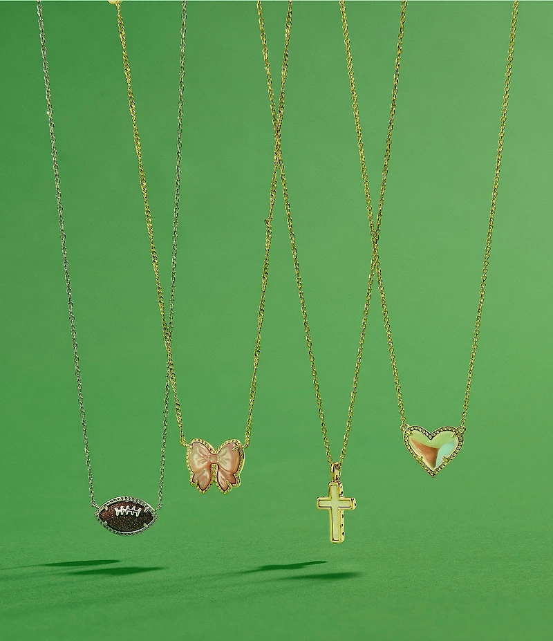 Kendra Scott Haley Bow Short Pendant Necklace