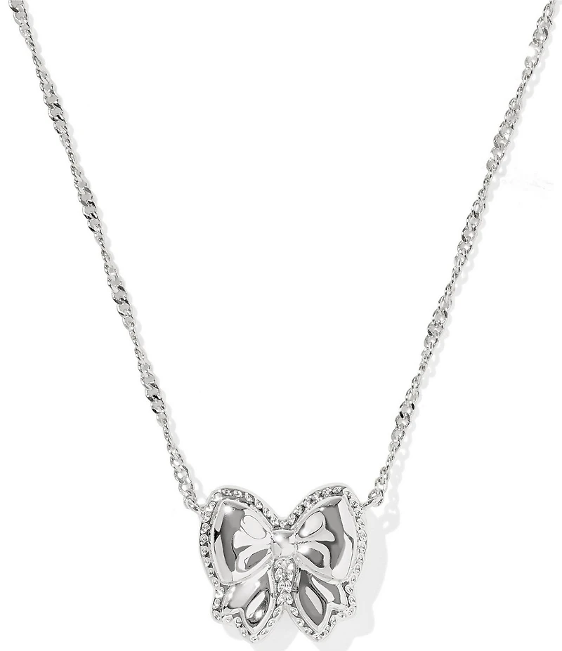Kendra Scott Haley Bow Short Pendant Necklace