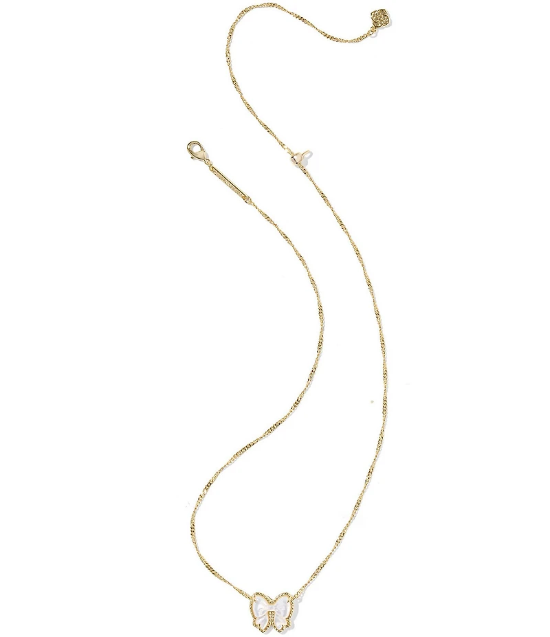 Kendra Scott Haley Bow Short Pendant Necklace