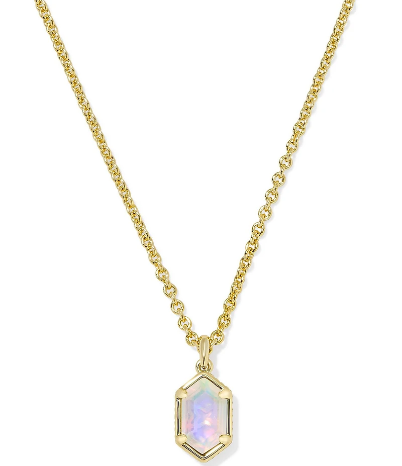 Kendra Scott Hallie Short Pendant Necklace