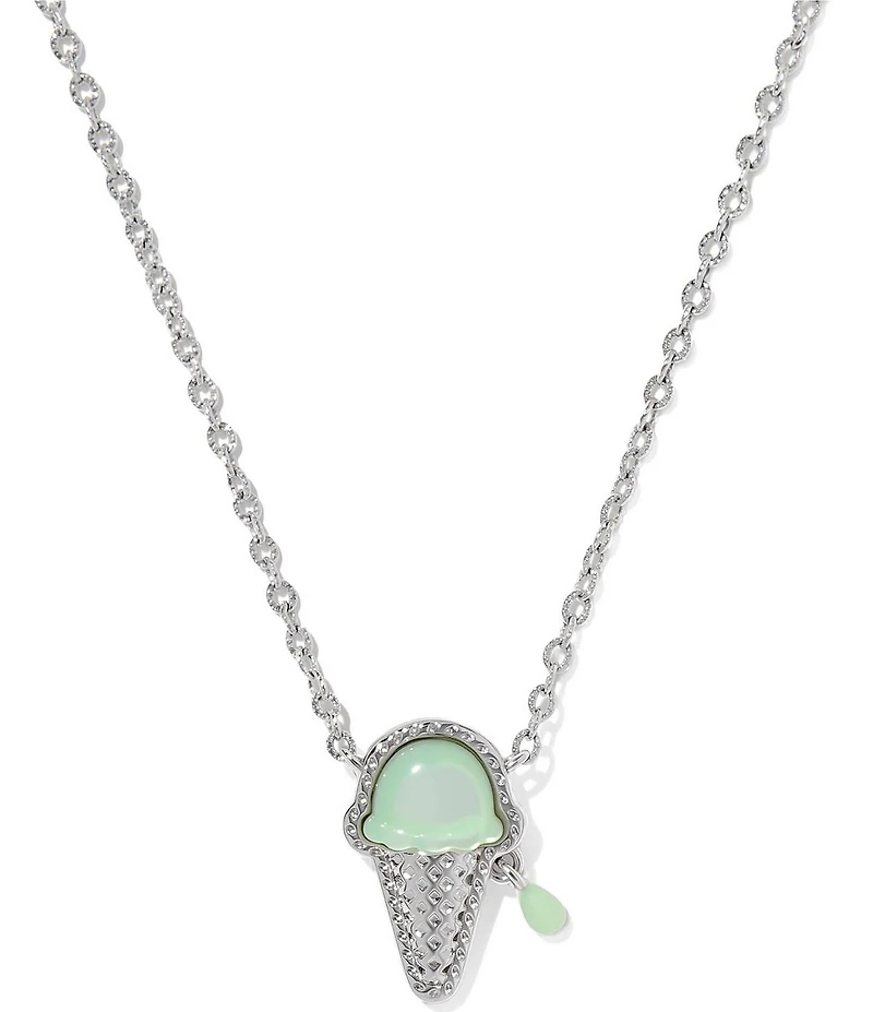 Kendra Scott Ice Cream Cone Short Pendant Necklace