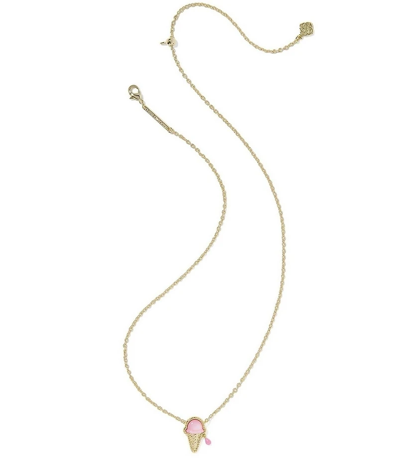 Kendra Scott Ice Cream Cone Short Pendant Necklace