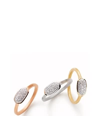 Kendra Scott Isa Pave 14K Gold Diamond Ring
