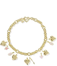 Kendra Scott Jayna Heart Charms Statement Necklace