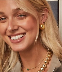 Kendra Scott Kaitlin Puffy Hoop Earrings