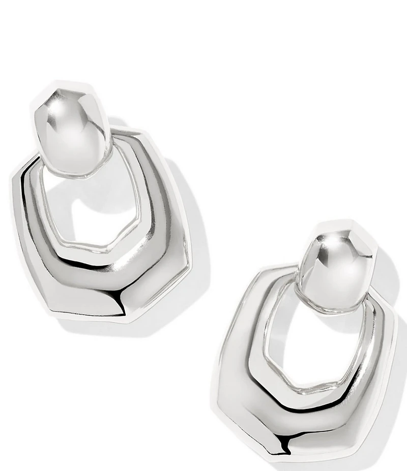 Kendra Scott Kaitlin Open Frame Puffy Drop Earrings