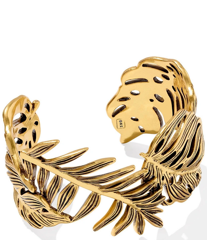 Kendra Scott Kayla Palm Leaf Cuff Bracelet