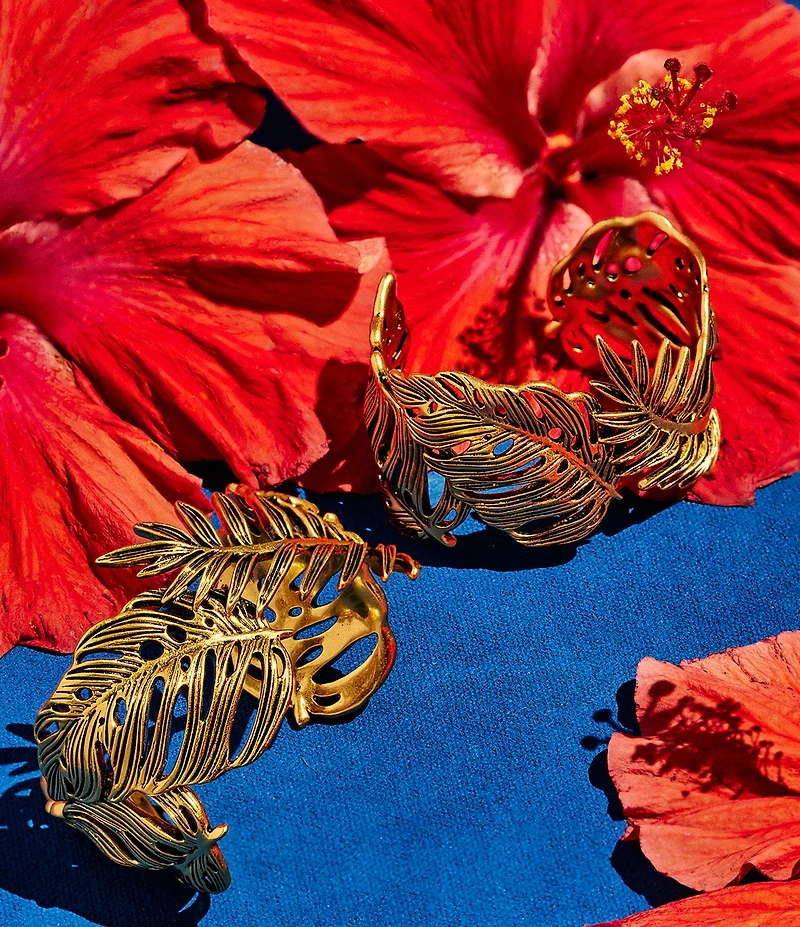Kendra Scott Kayla Palm Leaf Cuff Bracelet