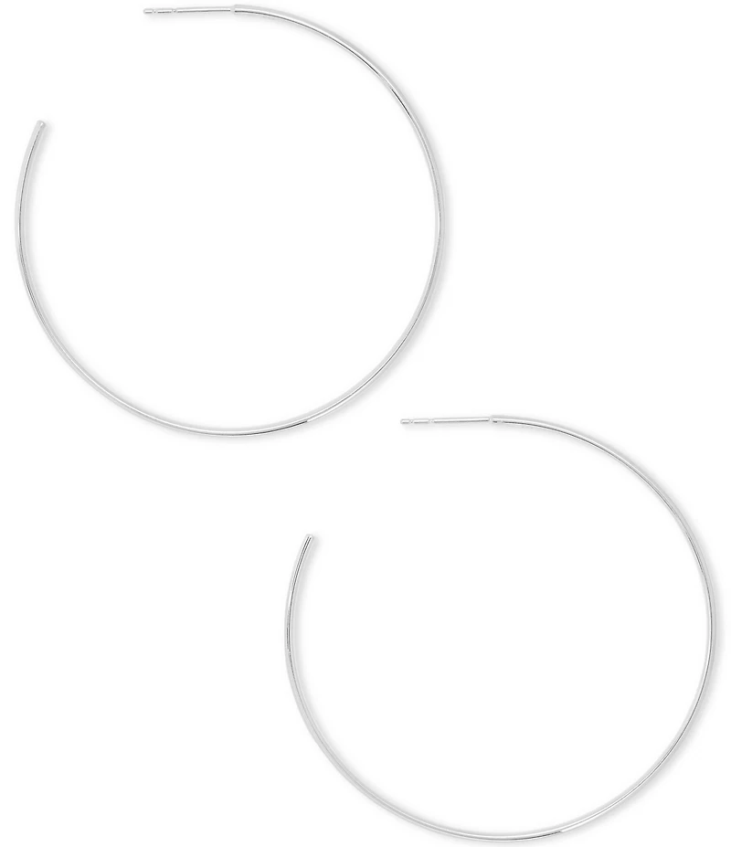 Kendra Scott Keeley Sterling Silver Hoop Earrings
