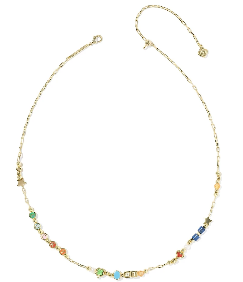 Kendra Scott Lacey Game Day Lucky Strand Collar Necklace