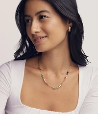 Kendra Scott Lacey Game Day Lucky Strand Collar Necklace