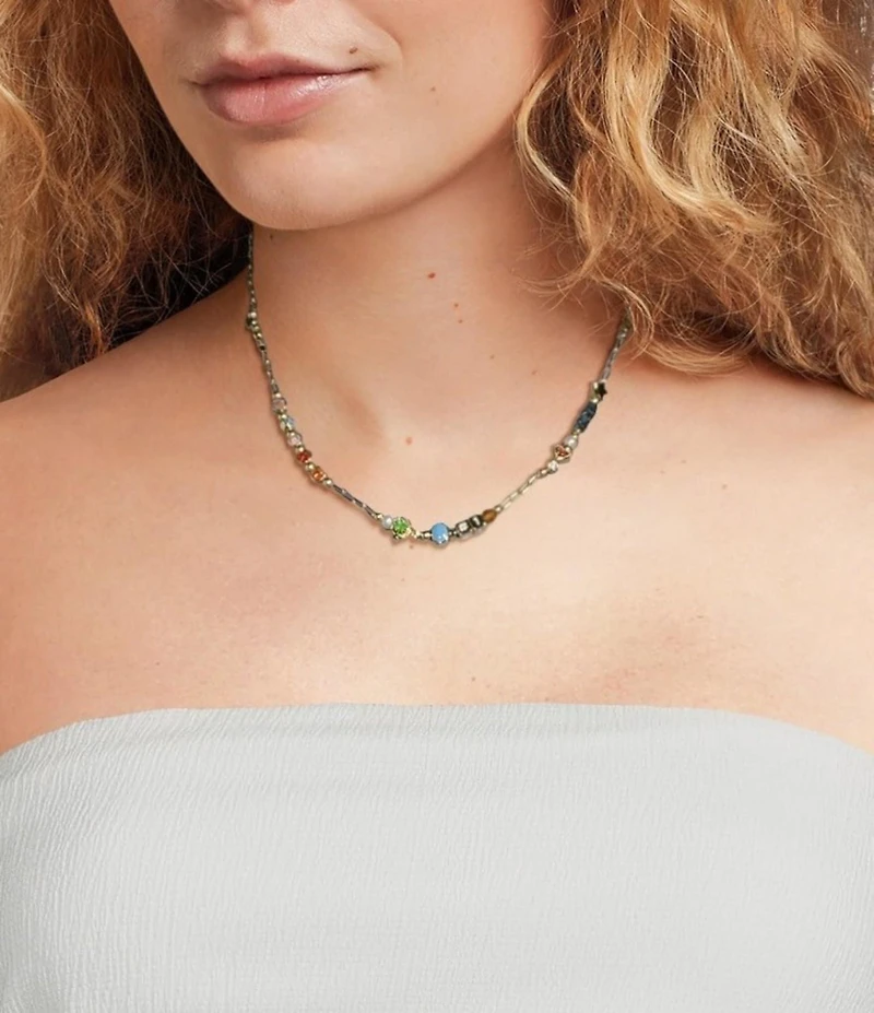 Kendra Scott Lacey Game Day Lucky Strand Collar Necklace