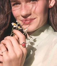 Kendra Scott Ladybug Band Ring