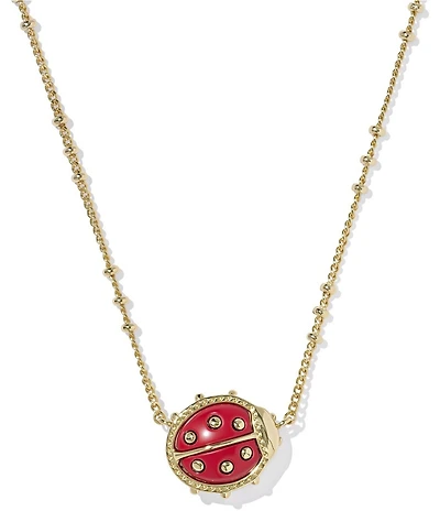 Kendra Scott Ladybug Short Pendant Necklace