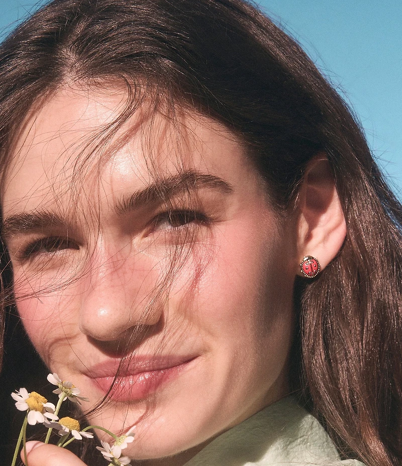 Kendra Scott Ladybug Stud Earrings