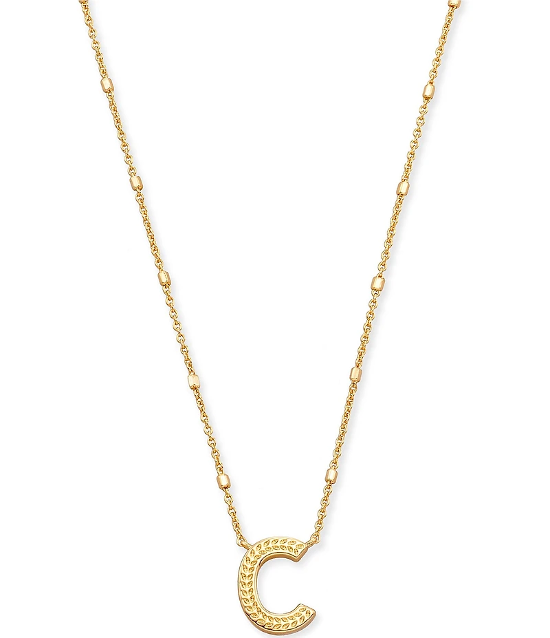 Kendra Scott Initial Pendant Necklace