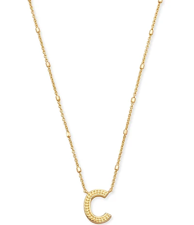 Kendra Scott Initial Pendant Necklace