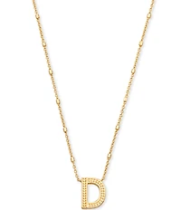 Kendra Scott Initial Pendant Necklace