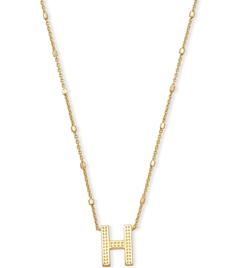 Kendra Scott Initial Pendant Necklace