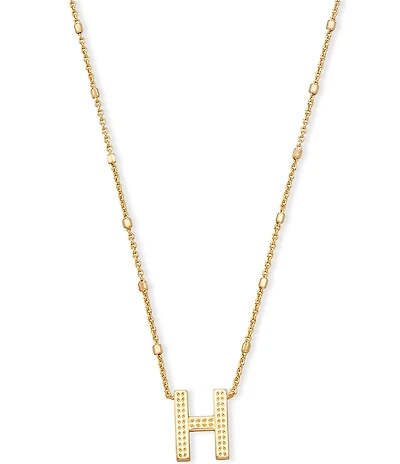 Kendra Scott Initial Pendant Necklace