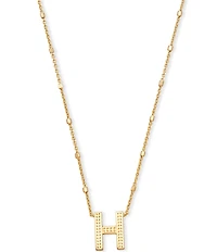 Kendra Scott Initial Pendant Necklace