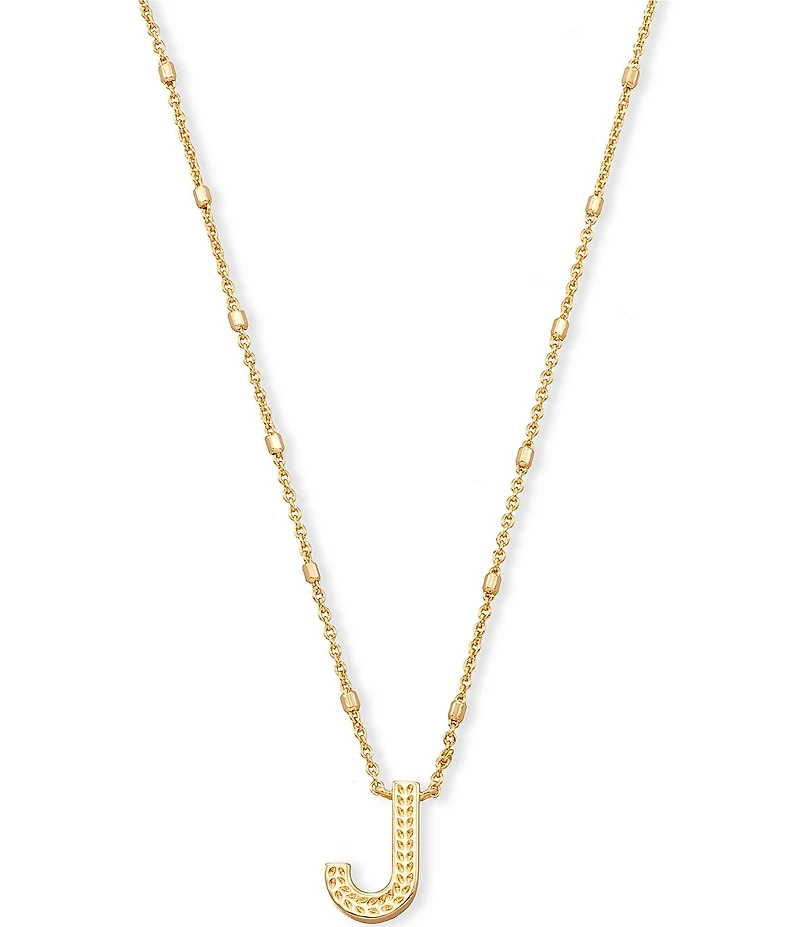Kendra Scott Initial Pendant Necklace