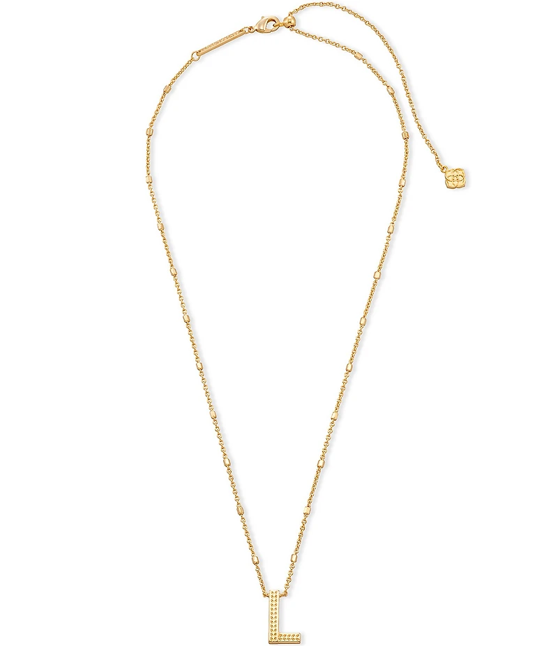 Kendra Scott Initial Pendant Necklace