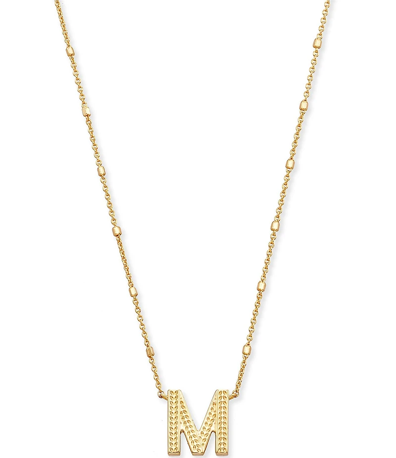 Kendra Scott Initial Pendant Necklace