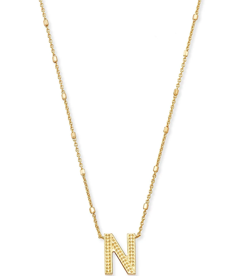 Kendra Scott Initial Pendant Necklace