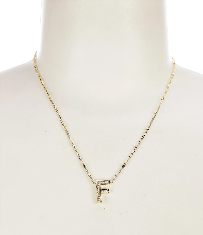 Kendra Scott Initial Pendant Necklace