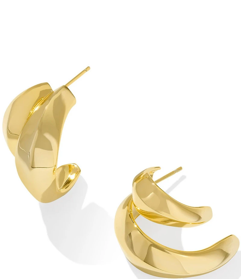 Kendra Scott Liana Sculptural Double Drop Earrings