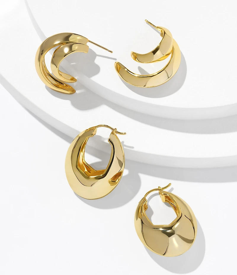 Kendra Scott Liana Sculptural Double Drop Earrings