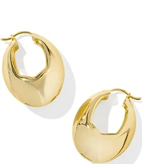 Kendra Scott Liana Sculptural Puffy Hoop Earrings