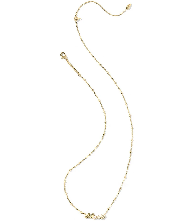 Kendra Scott Lil Sis Freshwater Pearl Short Pendant Necklace