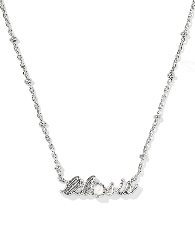 Kendra Scott Lil Sis Freshwater Pearl Short Pendant Necklace
