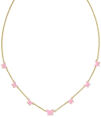 Kendra Scott Lillia Butterfly Enamel Strand Collar Necklace