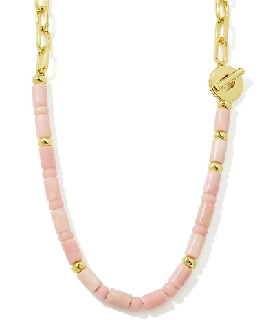 Kendra Scott Lindsey Beaded Half Chain Necklace