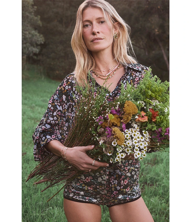 Kendra Scott Lindsey Beaded Half Chain Necklace