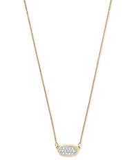 Kendra Scott Lisa 14K Diamond Pendant Necklace
