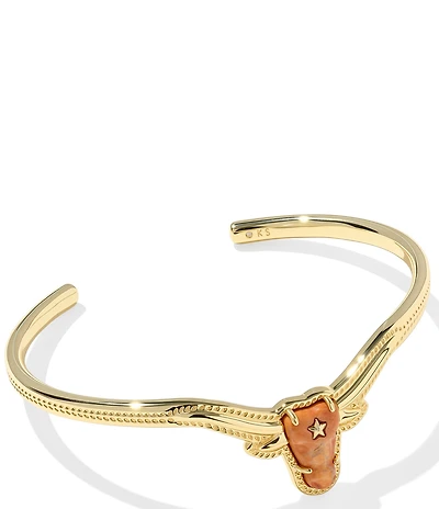Kendra Scott Game Day Longhorn Cuff Bracelet