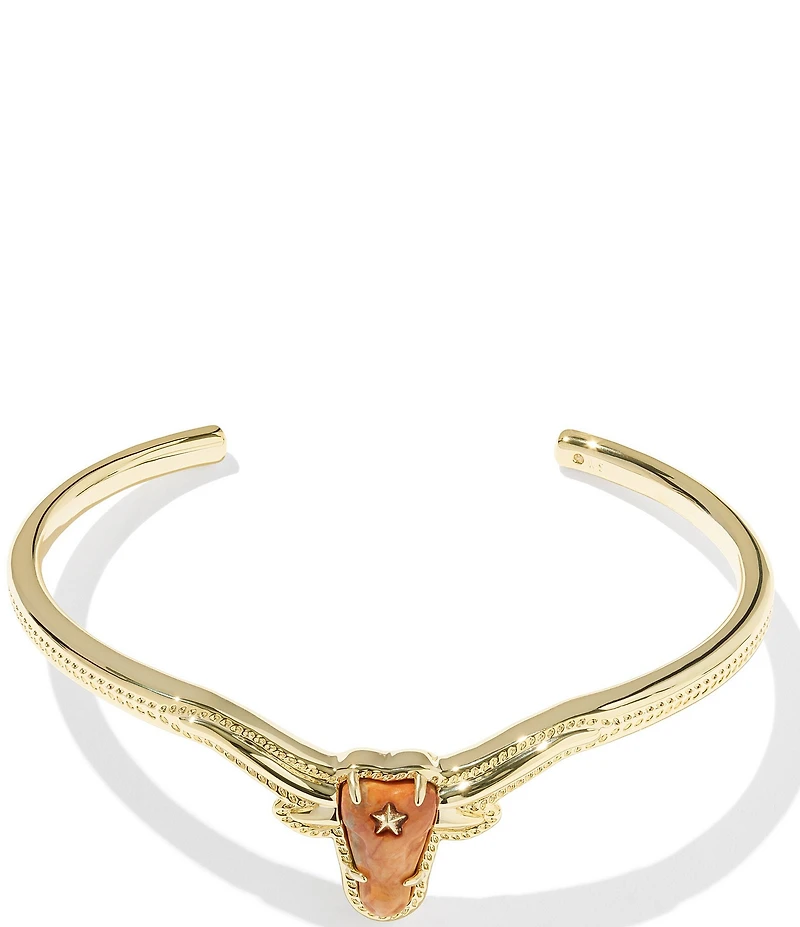 Kendra Scott Game Day Longhorn Cuff Bracelet