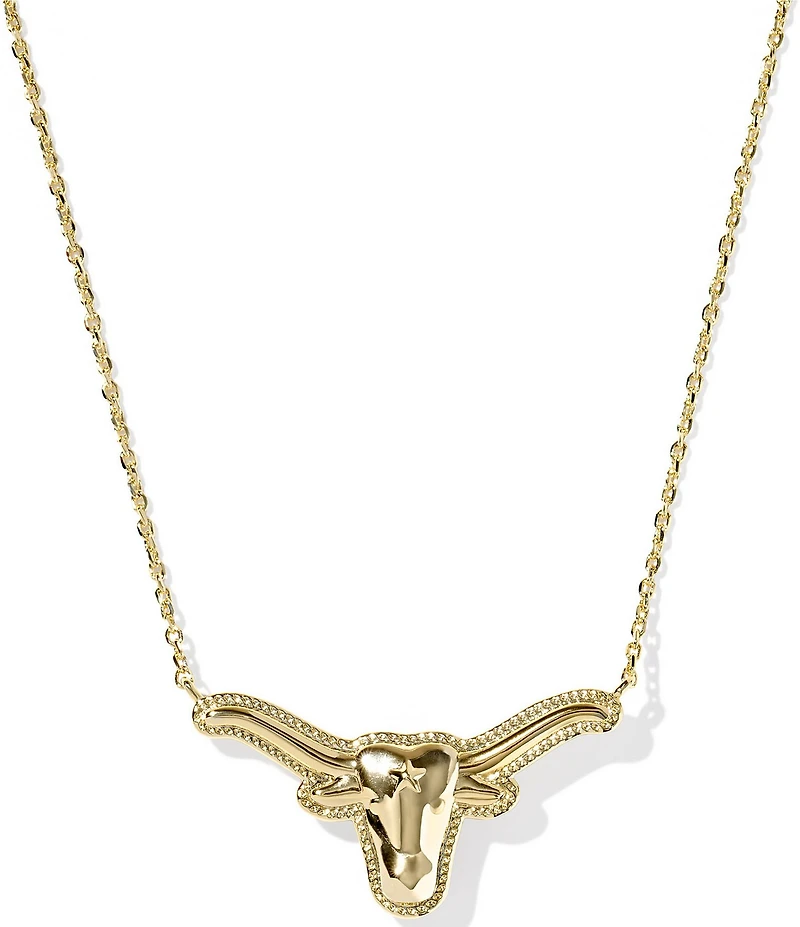 Kendra Scott Longhorn Short Pendant Necklace