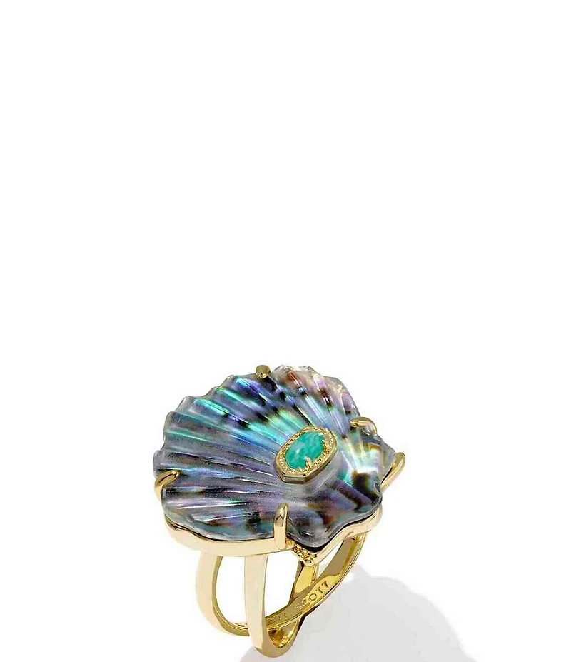 Kendra Scott Lucia Shell Cocktail Ring
