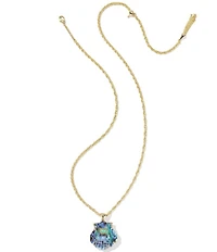 Kendra Scott Lucia Shell Short Pendant Necklace